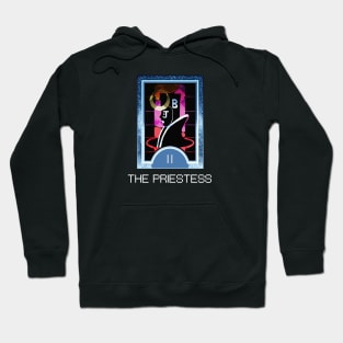 The Priestess Arcana Tarot Card Hoodie